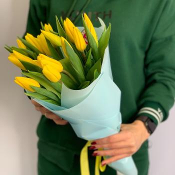 Тюльпаны жёлтые 15 шт articul   129285